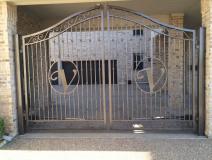 Wrought Iron Swing Gate Door